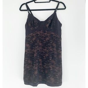 OBSIDIAN Stretch Lace Chemise Medium